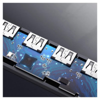 Ugreen USB Type C HUB - 4x USB 3.2 Gen 1 with USB-C power port gray (CM219 70336)