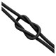 Baseus Superior USB - USB Typ C fast charging data cable 66 W (11 V / 6 A) Huawei SuperCharge SCP 1 m black (CATYS-01)