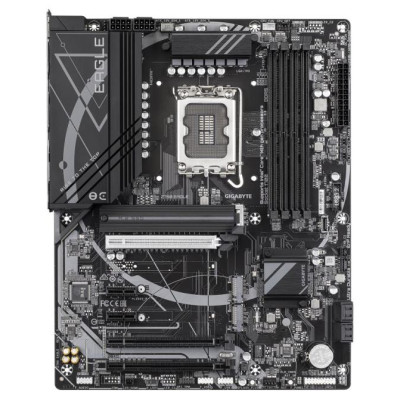 Gigabyte Mainboard|GIGABYTE|Intel Z790|LGA1700|ATX|Memory DDR5|Memory slots 4|3xPCI-Express 3.0 1x|1xPCI-Express 4.0 4x	|1xPCI-Express 5.0 16x|3xM.2|1xHDMI|1xDisplayPort|6xUSB 2.0|6xUSB 3.2|1xUSB-C|1xPS/2|1xOptical S/PDIF|1xRJ45|3xAudio port|Z790EAGLE1.0