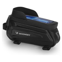 Wozinsky Bike Frame Bag 1.7l Phone Cover Black (WBB28BK)