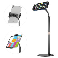 Wozinsky stand for tablet and phone on the desk black (WTHBK4)
