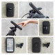 Wozinsky phone holder for bike, motorcycle, scooters black (WBHBK7)