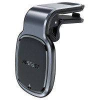 Acefast D16 Magnetic Car Air Vent Mount - No MagSafe Required - Gray