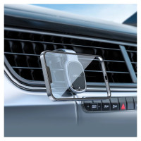 Acefast D16 Magnetic Car Air Vent Mount - No MagSafe Required - Gray