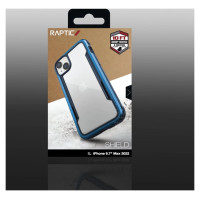 Raptic X-Doria Shield Case iPhone 14 Plus armored cover blue