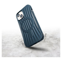 Raptic X-Doria Clutch Case iPhone 14 with MagSafe back cover blue