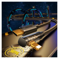 Joyroom Gaming Cable S-CL020A6 Lightning (angled) / USB-C (straight) 20W 1.2 m - black