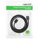 Ugreen USB - USB 2.0 480Mb/s cable 1.5m black (US102)