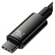 Baseus CAWJ040001 USB-C - USB-C cable 240W 480Mb/s 1m - black