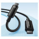 Baseus CAWJ040001 USB-C - USB-C cable 240W 480Mb/s 1m - black