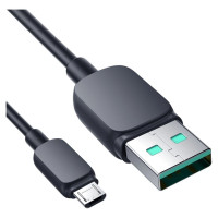 Joyroom Multi-Color Series A14 USB-A / micro USB 2.4A cable 2 m - black