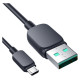 Joyroom Multi-Color Series A14 USB-A / micro USB 2.4A cable 2 m - black
