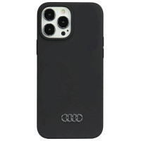 Audi Silicone Case iPhone 13 Pro Max 6.7" black/black hardcase AU-LSRIP13PM-Q3/D1-BK