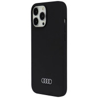 Audi Silicone Case iPhone 13 Pro Max 6.7" black/black hardcase AU-LSRIP13PM-Q3/D1-BK