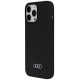 Audi Silicone Case iPhone 13 Pro Max 6.7" black/black hardcase AU-LSRIP13PM-Q3/D1-BK