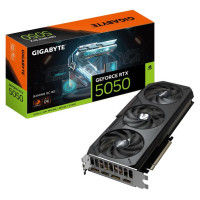 Gigabyte Graphics Card|GIGABYTE|NVIDIA GeForce RTX 5050|8 GB|GDDR6|128 bit|PCIE 5.0 16x|GPU 2632 MHz|Triple slot Fansink|GV-N5050GAMINGOC-8GD1.0