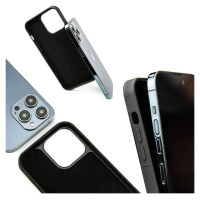 Bewood Wood and resin case for iPhone 15 Plus MagSafe Bewood Unique Violet - purple and black
