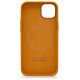 Decoded Silicone Case with MagSafe for iPhone 14 Plus - orange