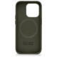 Decoded Silicone Case with MagSafe for iPhone 14 Pro Max - green