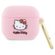Hello Kitty Silicone 3D Kitty Head case for AirPods 3 - pink