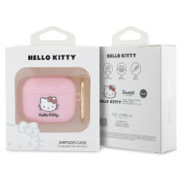 Hello Kitty Silicone 3D Kitty Head case for AirPods 3 - pink