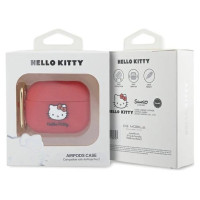 Hello Kitty Silicone 3D Kitty Head case for AirPods Pro 2 (2022/2023) - fuchsia