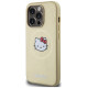 Hello Kitty Leather Kitty Head MagSafe case for iPhone 13 Pro / 13 - gold
