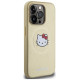Hello Kitty Leather Kitty Head MagSafe case for iPhone 13 Pro / 13 - gold