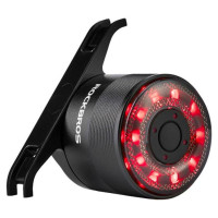 Rockbros Q1 Rear Bike Light 7 Color LED + USB-C - USB-A Cable - Black