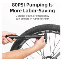 Rockbros 42520001001 bicycle pump - black