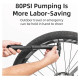Rockbros 42520001001 bicycle pump - black