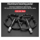 Rockbros K203-BK bicycle pedal set - black