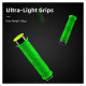 Rockbros 40720007005 bicycle grips with reflector - green