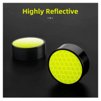 Rockbros 40720007005 bicycle grips with reflector - green