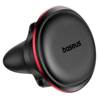 Baseus C40141201913-00 magnetic car holder for air vent - black and red