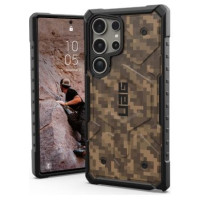 UAG Pathfinder Magnet SE case for Samsung Galaxy S24 Ultra with magnetic module - brown camouflage