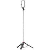 Wozinsky Selfie stick WC1Y3S telescopic tripod 1.3m with phone holder - black