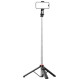 Wozinsky Selfie stick WC1Y3S telescopic tripod 1.3m with phone holder - black