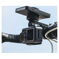 Rockbros JP008 front bike light for counter with power bank 5000mAh 150lm IPX6 - black