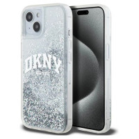 Dkny Liquid Glitter Big Logo case for iPhone 15 / 14 / 13 - white