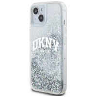 Dkny Liquid Glitter Big Logo case for iPhone 15 / 14 / 13 - white