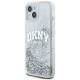 Dkny Liquid Glitter Big Logo case for iPhone 15 / 14 / 13 - white