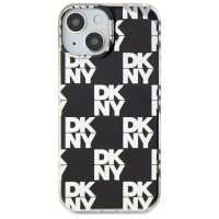 Dkny IML Checkered Mono Pattern case for iPhone 15 Plus / 14 Plus - black