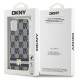 Dkny IML Checkered Mono Pattern & Printed Stripes MagSafe Case for iPhone 11 / Xr - Black