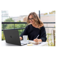 Tech-Protect SmartShell Case for MacBook Air 13'' 2018-2020 - Matte Black