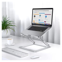 Tech-Protect ULS400 universal foldable stand for laptops up to 17" - silver