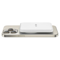 Tech-Protect LifeMag PB10 Powerbank with MagSafe 5000mAh 15W USB-C port - white + USB-C cable