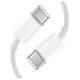 Tech-Protect C20W USB-C PD 20W / USB-A QC 3.0 charger with USB-C / USB-C cable - white