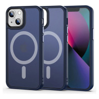Tech-Protect MagMat MagSafe iPhone 13 mini case - navy blue matte