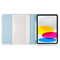 Tech-Protect SC Pen + Keyboard Case with Keyboard for iPad 10.9" 2022 - Light Blue